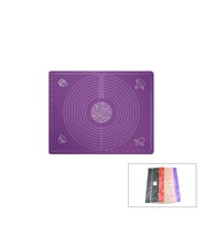 DİKDÖRTGEN 45X65CM RENKLİ SİLİKON HAMUR MATI ÖLÇEK ÇİZİMLİ 220GR HERHANGİ BİR RENK GÖNDERİLİR (5343)