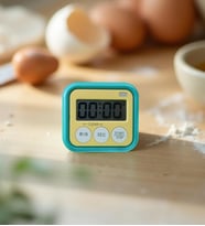 Elektronik Zamanlayıcı – Mıknatıslı ve Katlanabilir Standlı (Mavi)