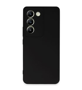 Vivo V30 Lite 4G Kılıf First Silikon - Siyah