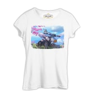 Overwatch - Genji Beyaz Kadın Tshirt