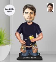 Kişiye Özel Tamirci Erkek Ahşap Eco Biblo -2
