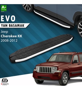 Jeep Cherokee KK Evo Aluminyum Yan Basamak 153 Cm 2008-2012