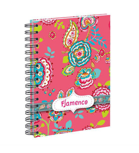 Busquets Flamenco Kareli A5 Spiralli Defter 120 Yaprak 5105805350