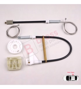 Skoda Octavia MK1 1U 2001-2010 Makyajlı Kasa İçin Elektrikli Arka Sağ Kapı Cam Kriko Tamir Seti