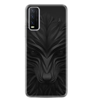 Vivo Y20 Kılıf Desenli Silikon Black Fox 1325