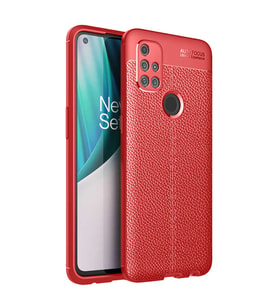 OnePlus Nord N10 5G Uyumlu Kılıf Zore Niss Silikon Kapak (Kırmızı)
