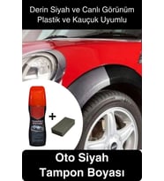 #TamponBoyası Oto Siyah Tampon Boyası Plastik ve Kauçuk Yenileyici Suya Dayanıklı Parlatıcı