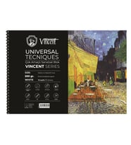 Vincent Universal Tecniques White Çok Amaçlı Sanatsal Blok 200 gr 25x35 cm 15 Sayfa 