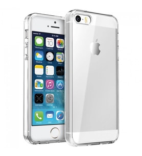 Apple iPhone 5S Ultra İnce Silikon Kılıf Şeffaf