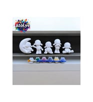 Atölye Lavi Shop KUZULAR Anne Çocuk Yetişkin Etkinlik Seti