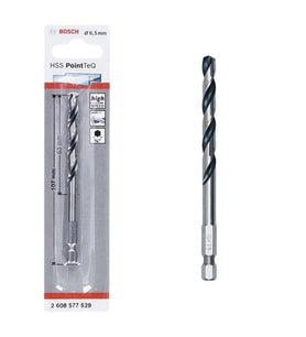 Pointteq Altıgen Şaftlı Hss Matkap Ucu 6,5 mm