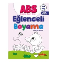 ABS 3-4 Yaş Eğlenceli Boyama