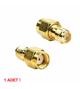 Rp Sma Erkek To Sma Dişi Adaptör Soket Altın Kaplama Soket 0-6Ghz