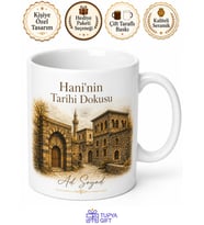 Hani'nin Tarihi Dokusu Diyarbakır Hatırası Hediye Kupa Bardak Özel Tasarım