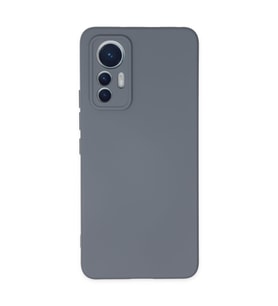 Mi 12 Lite Kılıf Nano Içi Kadife Silikon - Gri