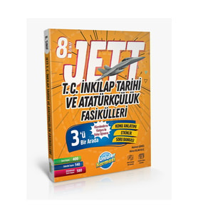 8. SINIF LGS JETT T.C. İNKILAP TARİHİ VE ATATÜRKÇÜLÜK FASİKÜLLERİ