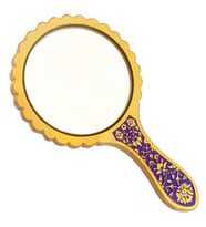 Camhare Tezhip El Aynası Mor