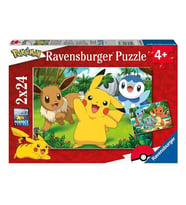Ravensburger Çocuk Puzzle 2x24 Parça Pokemon 056682
