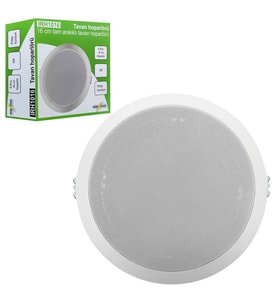 Ironstar Irh-1016 Alçıpan Tavan Hoparlör 16Cm 3 Watt Trafolu Beyaz