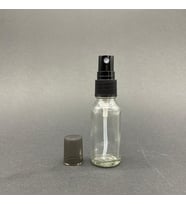 10ml Şeffaf Cam Şişe, spreyli Şişe, 24 Adet, Ecza şişesi, Boş Cam şişe (Amber)