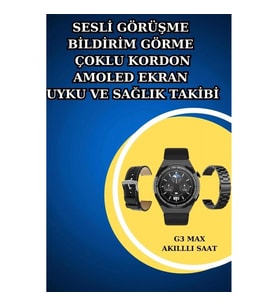 Mey İthalat® İkili Set Akıllı Saat Ve Bluetooth Kulaklık Kablosuz Uzun Pil Ömrü Spor Modları