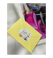 Mum Baskılı Teşekkür Ederiz Etiketi Yuvarlak Mat Sticker 4 Cm (90 Adet)