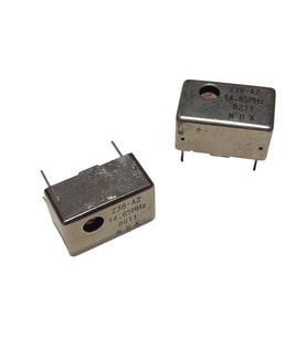 2 Adet Z38-A2 14.85MHz NDK Dikdörtgen 4 Bacaklı Kristal Osilatör