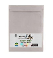Torba Zarf 24x32 Cm Kraft 90 Gr Silikonlu 50'li 1 Paket Artlantis 240*320 Mm Torba Zarf Kraft 50 li 1 Paket (Renksiz)