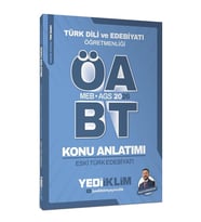 Yediiklim Kpss Öabt Türk Dili ve Edebiyatı Öğretmenliği Konu Anlatımı