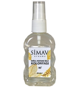 Simav Synaus Kestane Özlü ve Termal Sulu Kolonya Spreyli - 50 ml