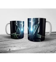 Pixxa Bo-Katan Kryze Mandalorian Star Wars Kupa Bardak Model 1