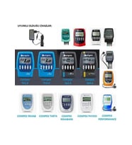 Şarj Adaptörü Compex Fit1 Fit3 Sp2 Sp4 Vitality Mi-Sport Için Tam Uyumlu Muadil Şarj Aleti (E.Siyah)