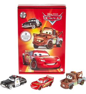 Mattel Disney Pixar Cars Metal 3 lü Set HBW14 (Çok Renkli)