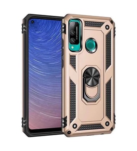 P40 Lite E Kılıf Sofya Yüzüklü Silikon Kapak -
