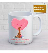 sevgili özel tasarım kupa bardak