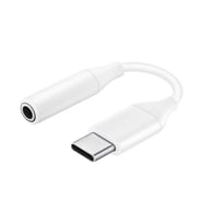 Type-c To Aux 3.5mm Kulaklık Çevirici Dönüştürücü Adaptör Usb-c Adaptör 1.kalite Beyaz