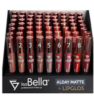 Lisa Bella Allday Matte Lipgloss 03 Fırçalı Ruj