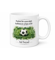Dünya Futbol Günü Hediye Kupa Yeşil Sahaların Tutkunlarına Özel Tasarım Bardak