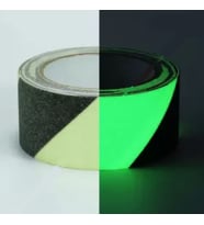 Fosforlu Kaydırmaz Bant 50mmx5mt Çapraz Yeşil Fosforlu Merdiven Bandı 50mm (Çok Renkli)
