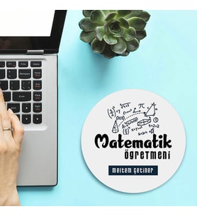 Kişiye Özel Matematik Öğretmenlerine Hediye Mousepad