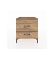 Kronos Komodin 2 Çekmeceli 60x59x64 Çam-Çam