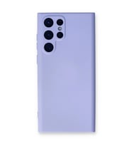 Samsung Galaxy S23 Ultra Kılıf Nano İçi Kadife Silikon - Lila