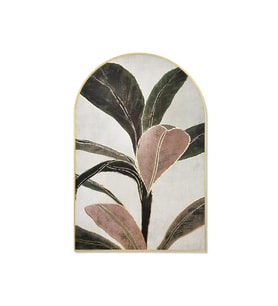 The Mia Botanic Leaf Tablo 60x90 cm (Çok Renkli)