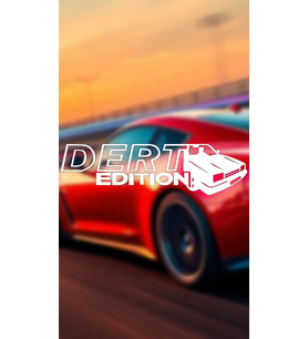 Dert Edition Car 20x5,5 Jdm Yazı Araba-motosiklet Cam Etiket Sticker Beyaz Renk