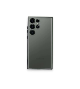 Galaxy S23 Kılıf Lensli Silikon - Yeşil