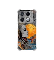 PrintiFy İnfinix Gt20pro ile Uyumlu Simya Serisi Mozaik Tanrıça Tasarımlı Uv Baskılı Köşe Korumalı Antişok Kılıf
