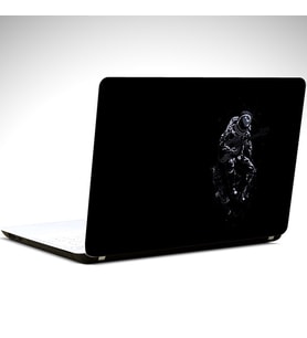 Gitar Çalan Astronot  Laptop Sticker 19 inch (40,5X27CM)