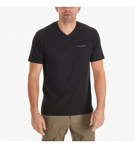 Columbia Csc M Basic Sm Logo Brushed Erkek T-shirt (Siyah)