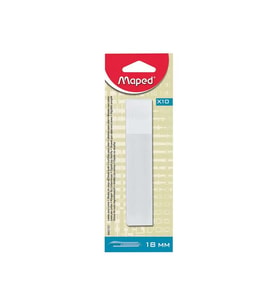 Maped Maket Bıçağı Yedeği 10'lu 18 mm