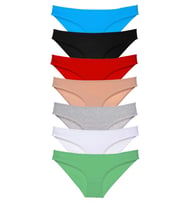 Mulvxbrf Brf02 7 Adet Süper Eko Set Likralı Kadın Slip Külot Set 2 (Mulvix)